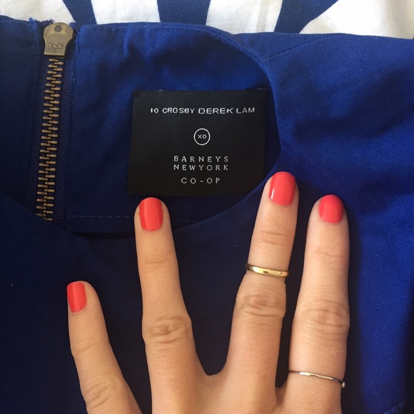 10 Crosby Derek Lam Sleeveless Tulip Dress - Picture 4 of 4