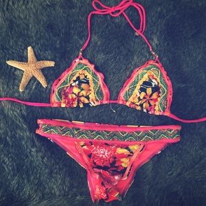 LIGIANA Boutique bikini "PINK TOUCAN".