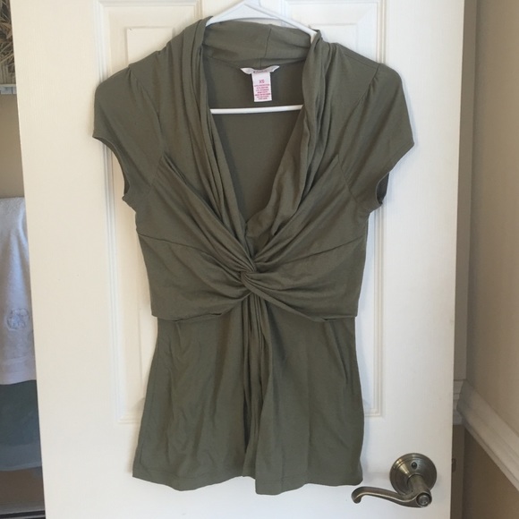 Olive green shirt