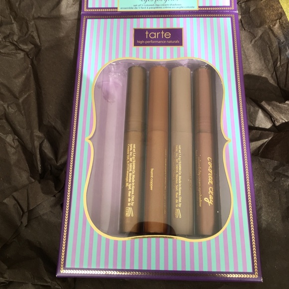 4 Brand New Tarte Natural Cream Shadow