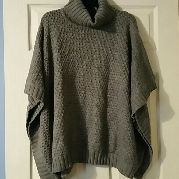 Poncho type shrug