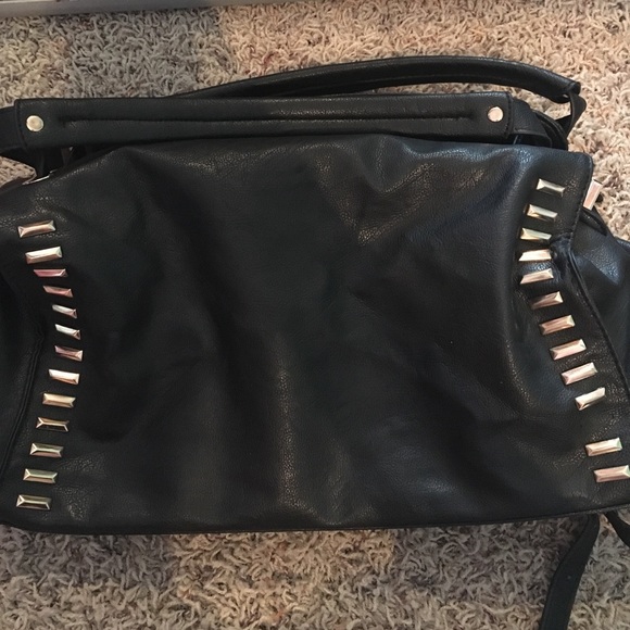 Black cross body purse