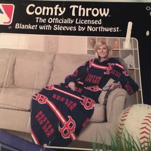 NWOT Boston Red Sox fleece throw