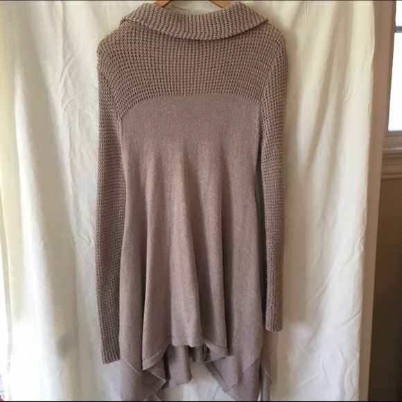 Grey zip-up Sweater - Picture 3 of 4