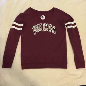 Maroon Volcom Sweatshirt