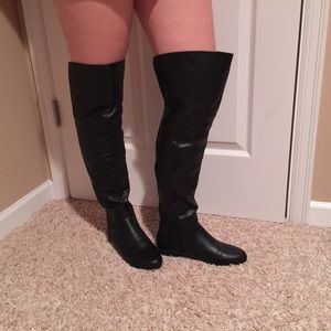 Over the knee boots