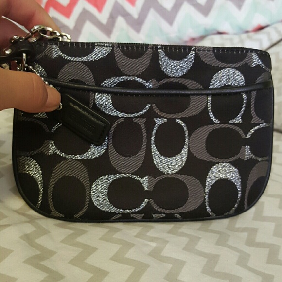 Coach mini wristlet