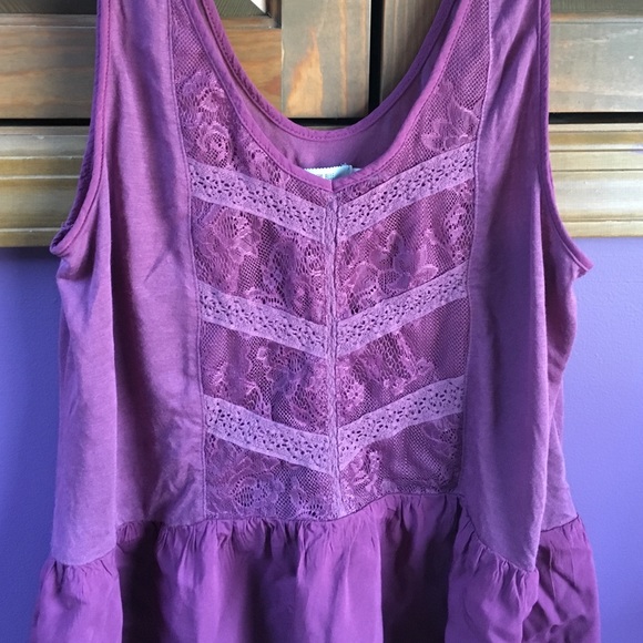 Purple Kimchi Blue Tank Top NWOT - Picture 2 of 3