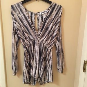MUST GO! NWOT Audrey Tie-Dye Romper
