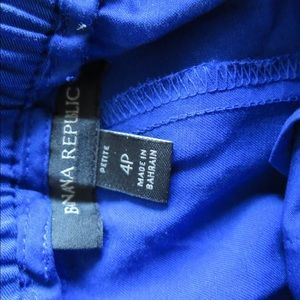 Banana Republic Pants - Banana Republic Cobalt Blue Jogger Pants Banana Republic Pants - Banana Republic Cobalt Blue Jogger Pants