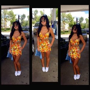 🍊OM Weekend Orange 2 Piece Set size small🍊