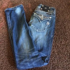 Miss me straight leg jeans size 27
