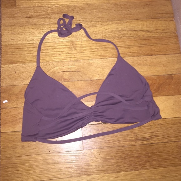 LSPACE bathing suit top- purple color - Picture 3 of 3