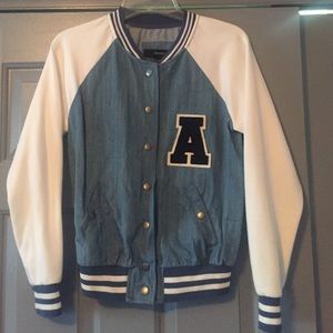 "A" varsity jacket