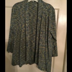 Trapeze style cardigan