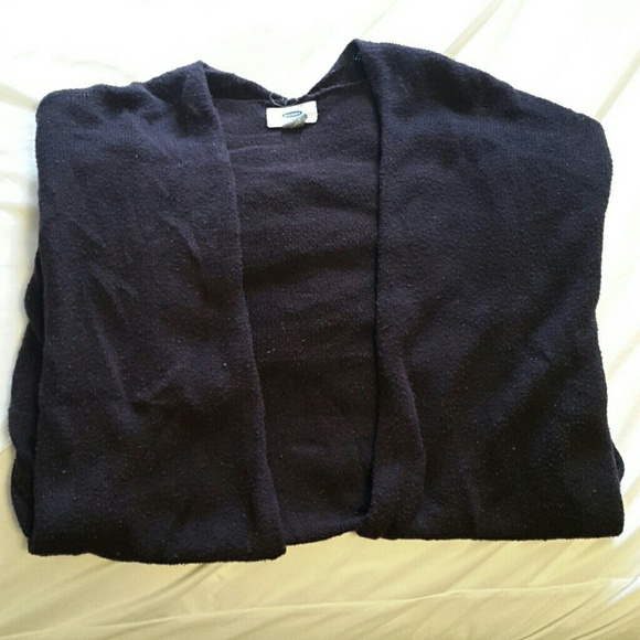 Dark purple cardigan