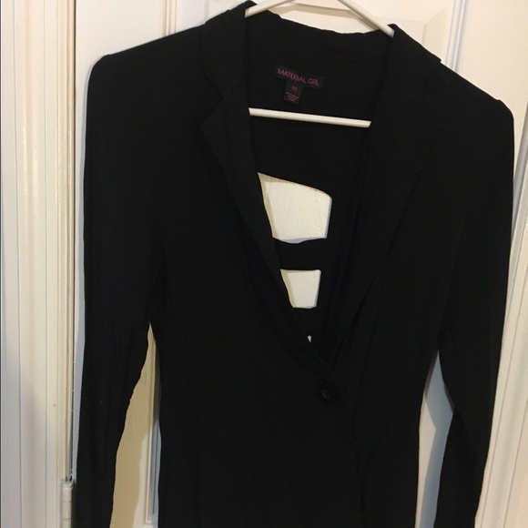 Material girl thin blazer