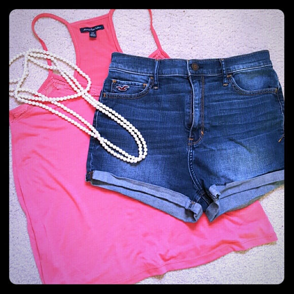 Hollister Cuffed Shorts