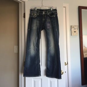 Torrid (vigoss) size12 boot cut embellished jeans