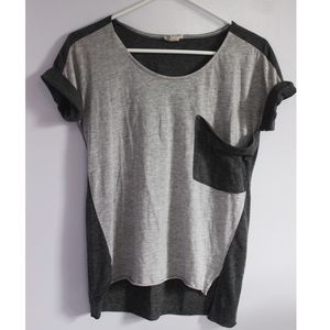 Gray Pocket Tee