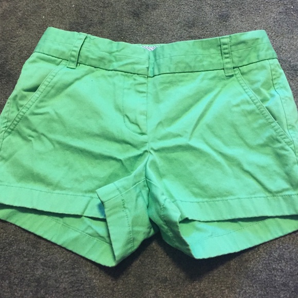 Green Jcrew shorts