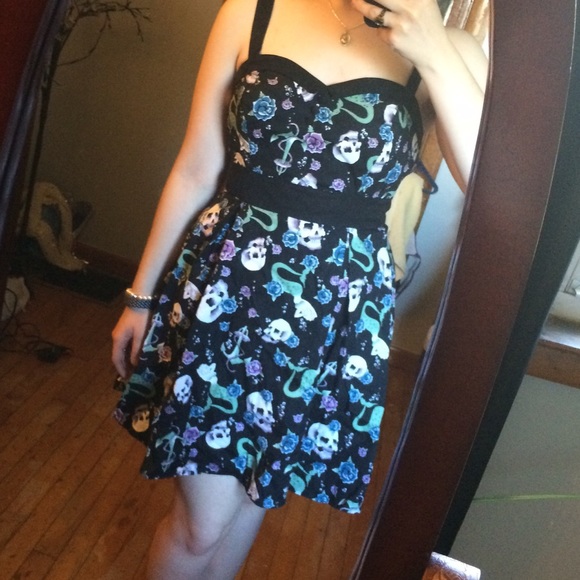 Skulls and Mermaids Sundress
