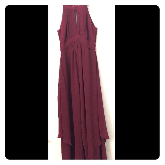 Burgundy Maxi Dress