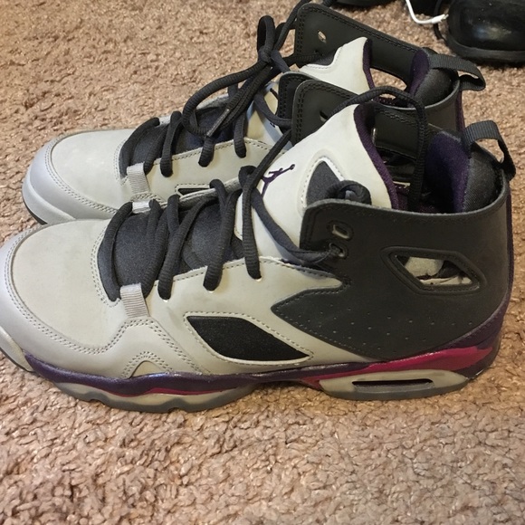 Purple, Grey and Pink Jordan's - Picture 2 of 4