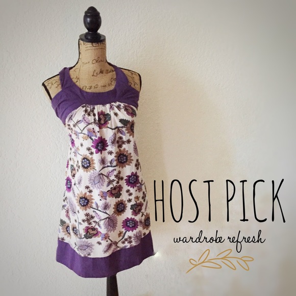 Italian summed halter dress size S/M