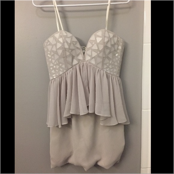 Creme Cocktail Dress