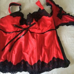 Lane Bryant Corset set