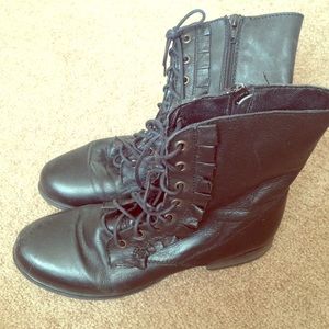 Betsey Johnson Combat Boots