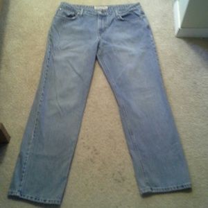 Size 13/14 regular, loose fit jeans Maurice's