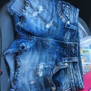 Miss me size 28 shorts