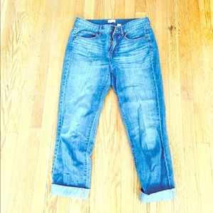 J. Crew boyfriend jeans