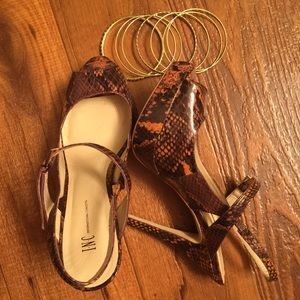 Platform Peep Toe Heels