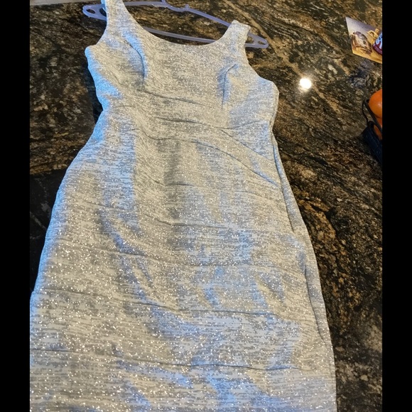 Sparkly above the knee dress