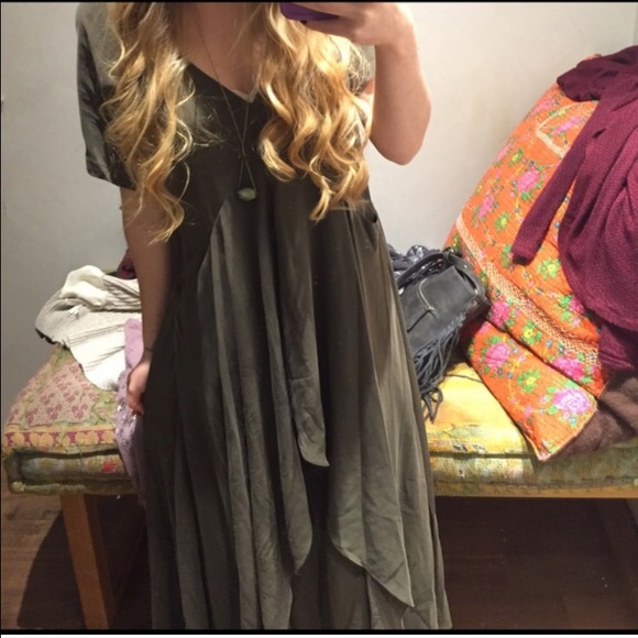 Free People Washed In Silk Dress