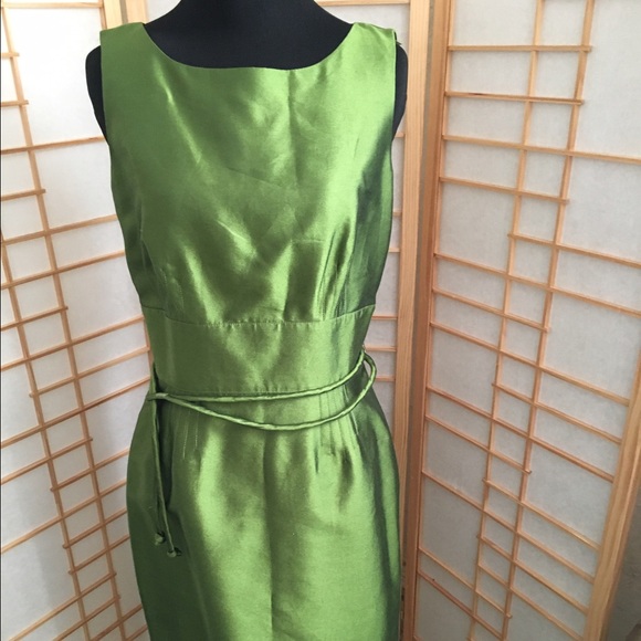Size 4 green talbots dress