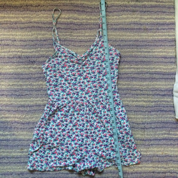 Pastel Floral Romper - Picture 3 of 3