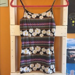 NWOT Pacsun Floral/Tribal Tank