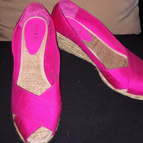 Ralph Lauren Shoes - Cute Ralph Lauren wedges