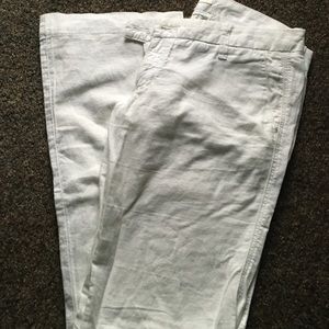 White pants