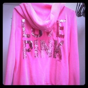 Victoria secret PINK zip up size L