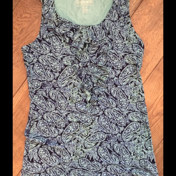 Ruffle tank top
