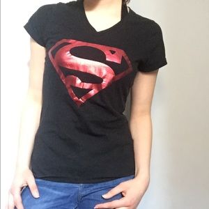 Tshirt with superman logo