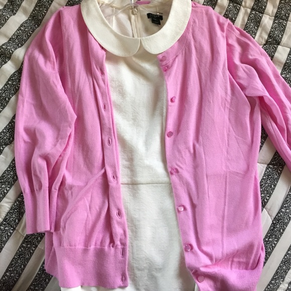 New with tags J. Crew cardigan in lilac color