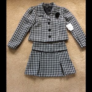Zunie girls jacket and skirt