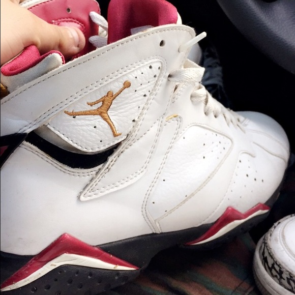 Jordan 3 true blue Jordan 7 Cardinal package - Picture 2 of 4