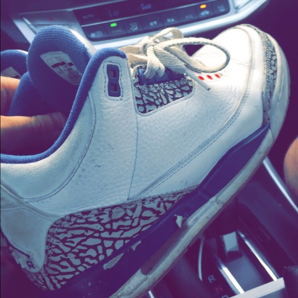 Jordan 3 true blue Jordan 7 Cardinal package - Picture 3 of 4